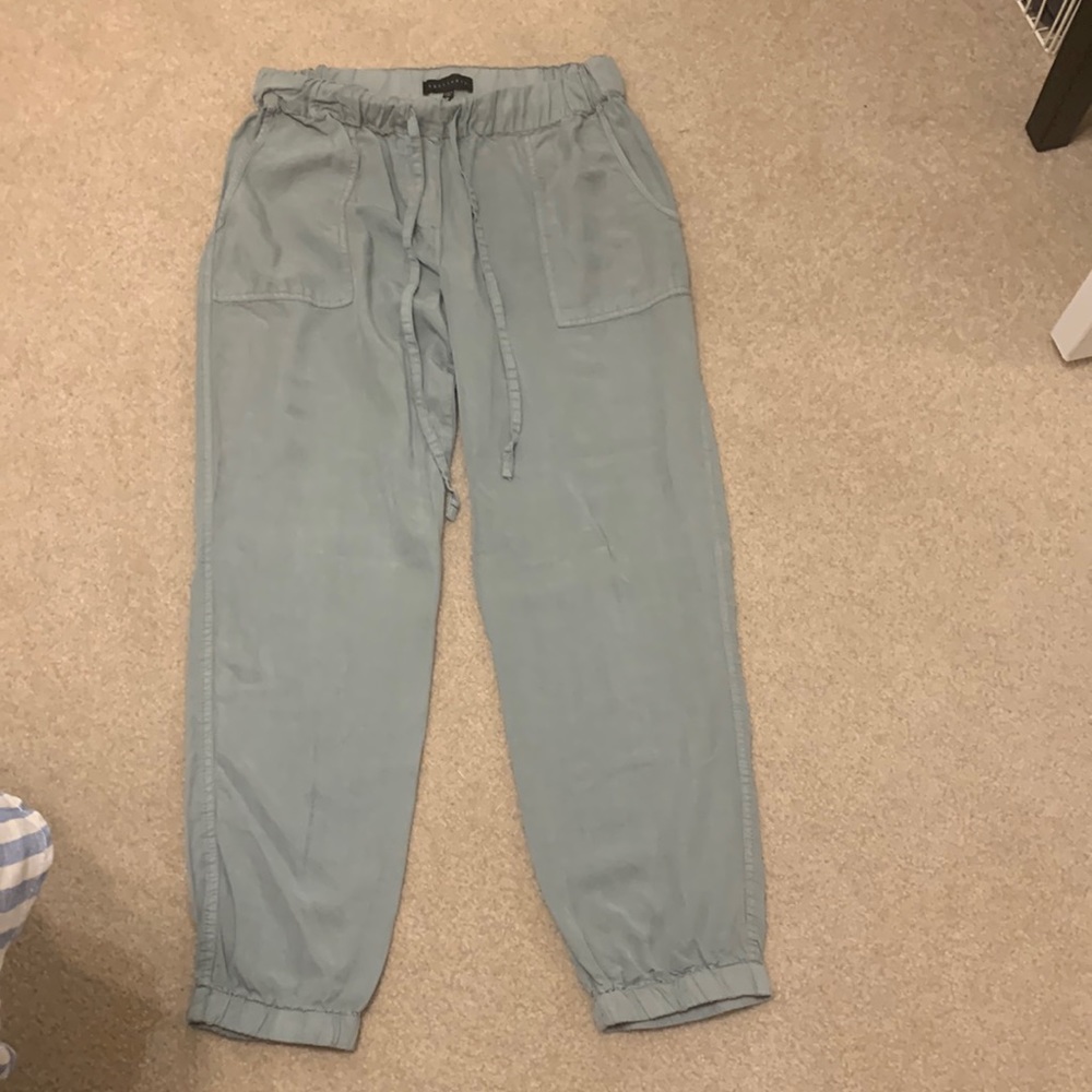Super cute sage green light joggers!